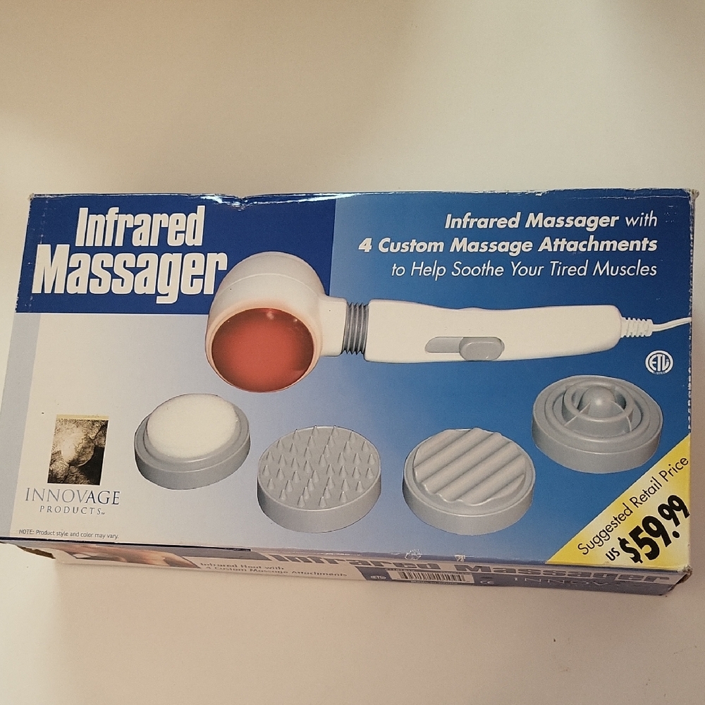 Innovage Infrared Massager with Attachments